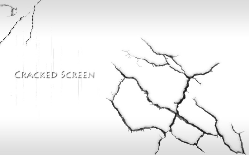 cracked screen effect