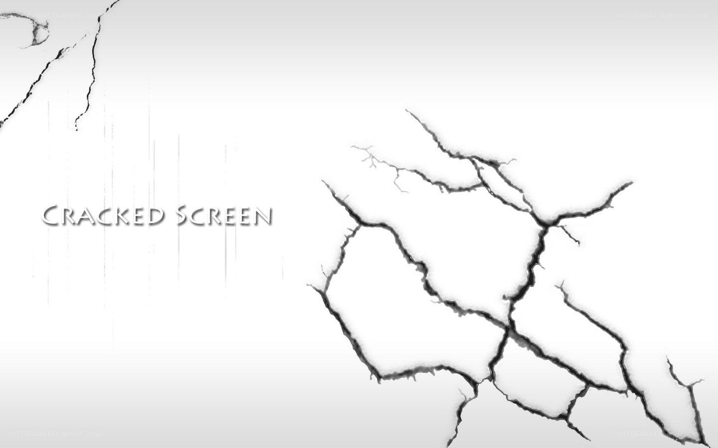 cracked screen effect