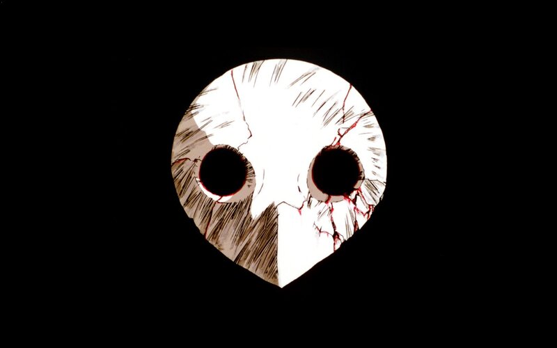 Cracked Skull Mask — White
