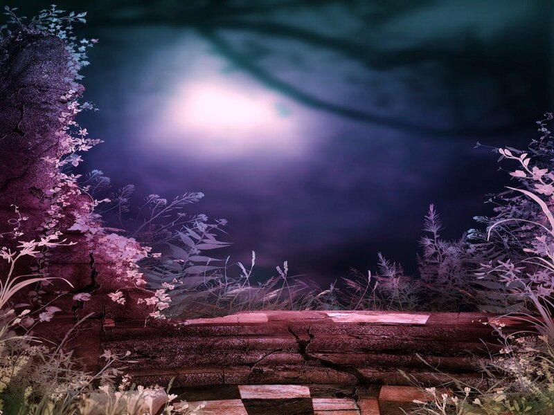 Cracked Stone Bench
