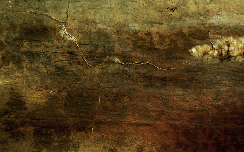 Cracked Stone Surface — Brown