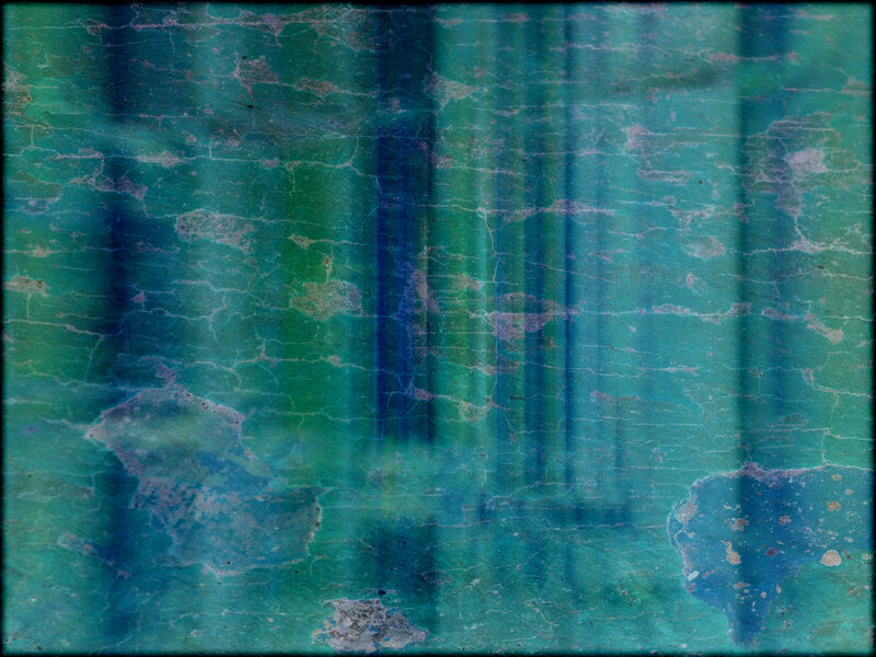 Cracked Teal Surface