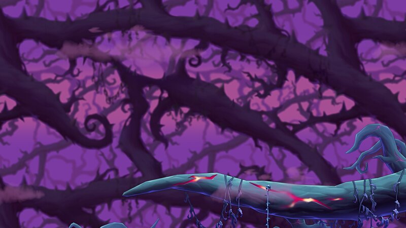 Cracked Tree Branch