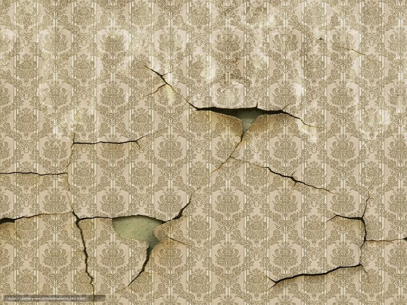 cracked vintage wallpaper