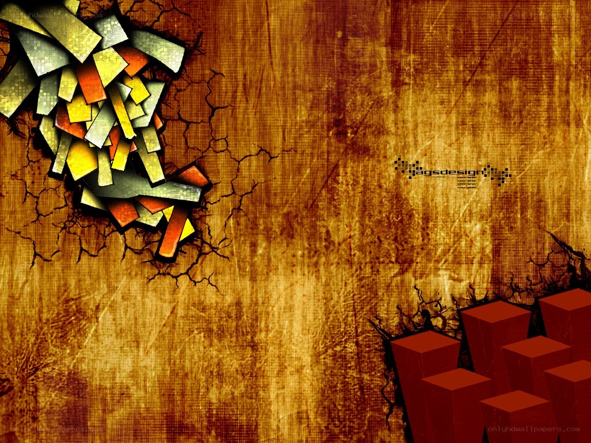 cracked wall abstract background