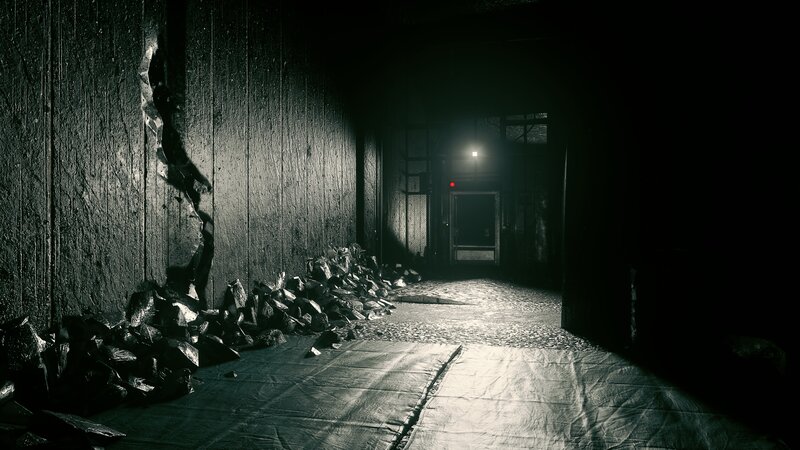 Cracked Wall Corridor