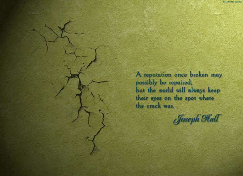 cracked wall quote