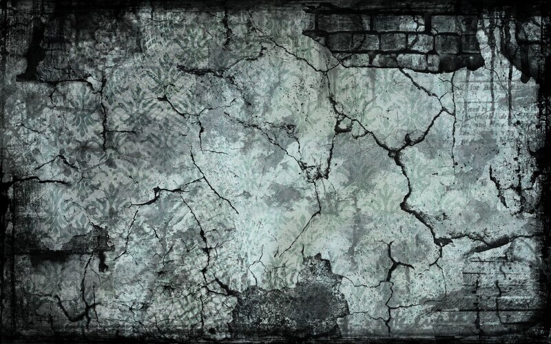 Cracked Wall Texture — Gray, Dramatic