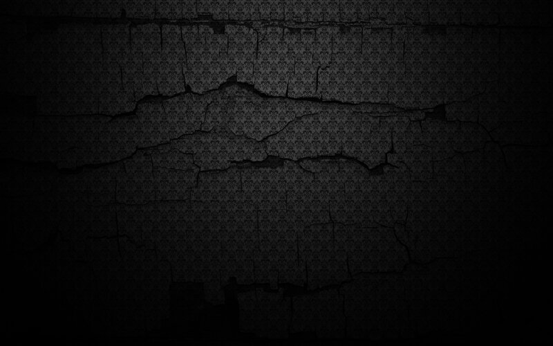 Cracked Wallpaper Pattern — Black
