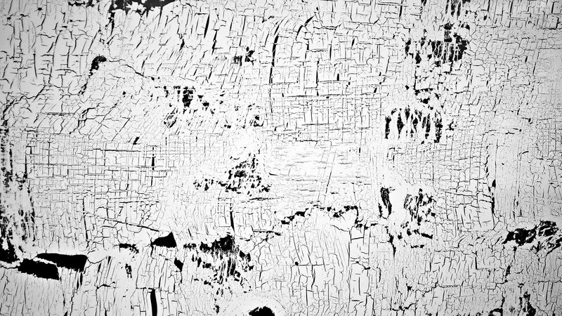 Cracked White Paint Surface