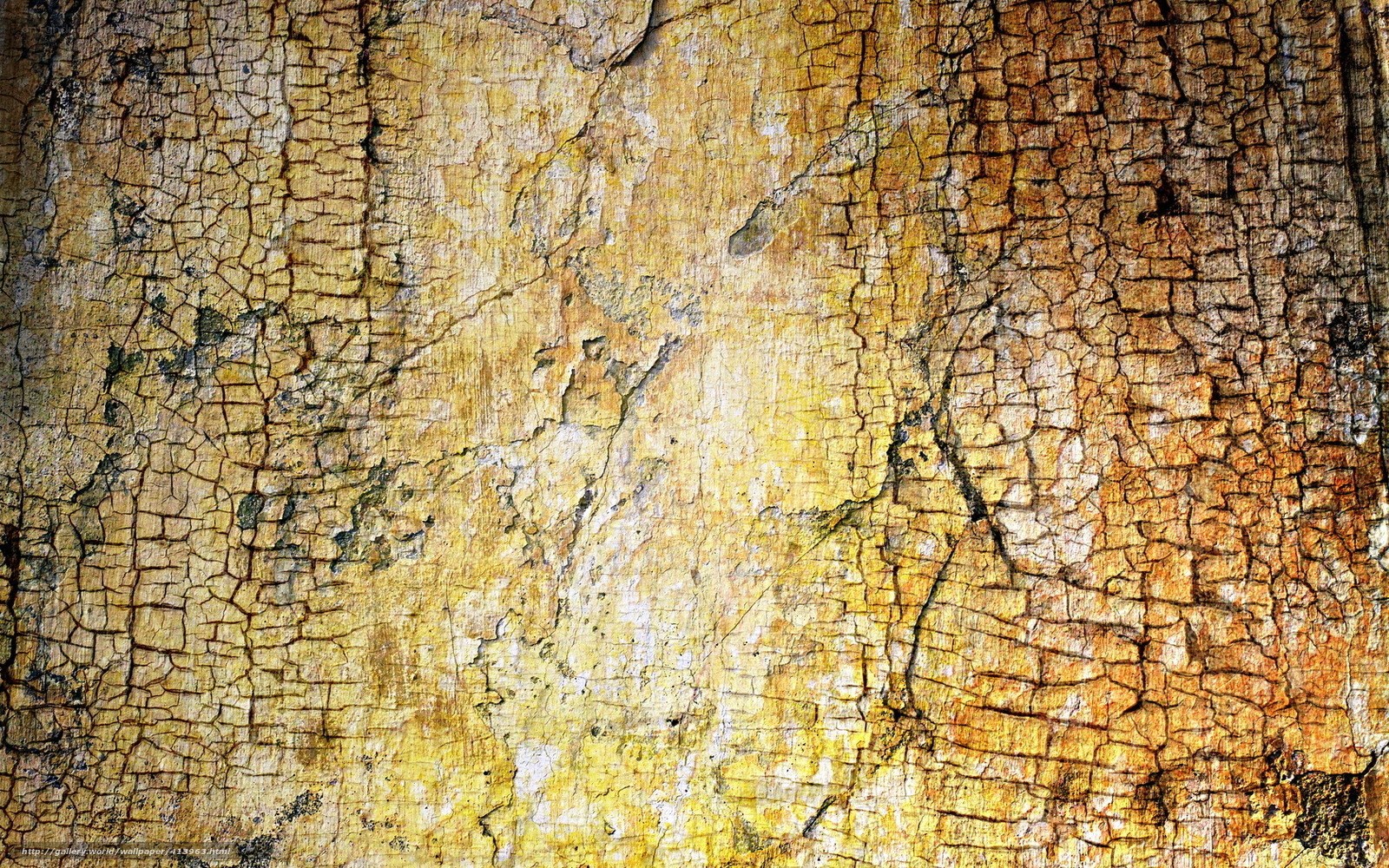 cracked yellow paint texture