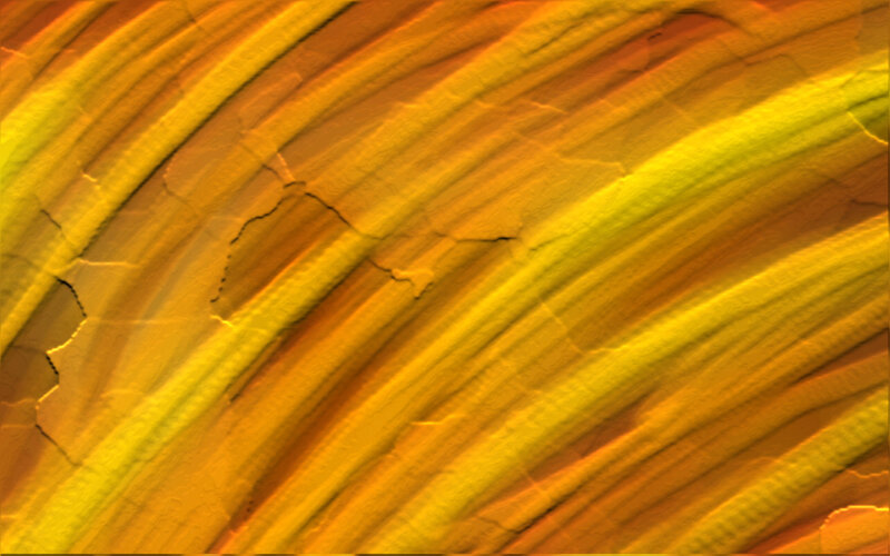 Cracked Yellow Surface