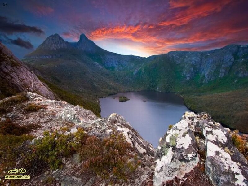 Cradle Mountain Landscape — Red