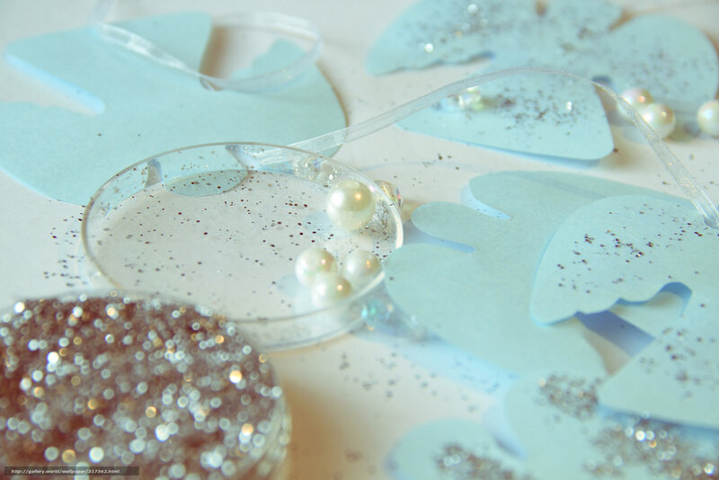 Craft Supplies with Pearls