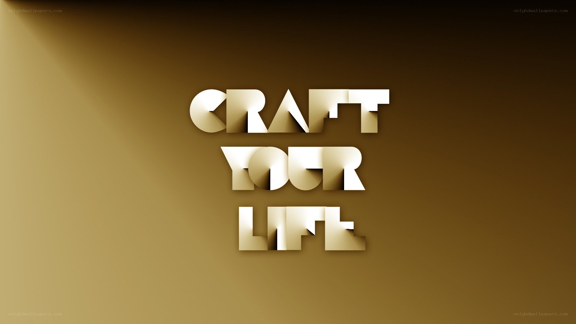 Craft Your Life text art