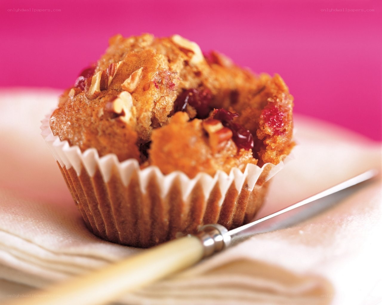 cranberry almond muffin