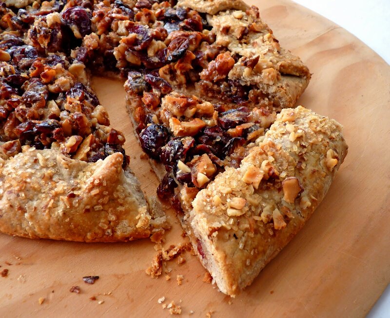 Cranberry Walnut Galette