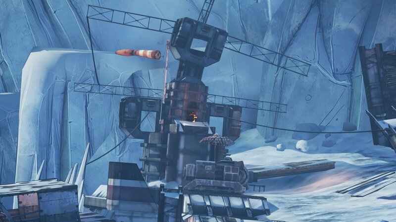 Crane in Snowy Canyon