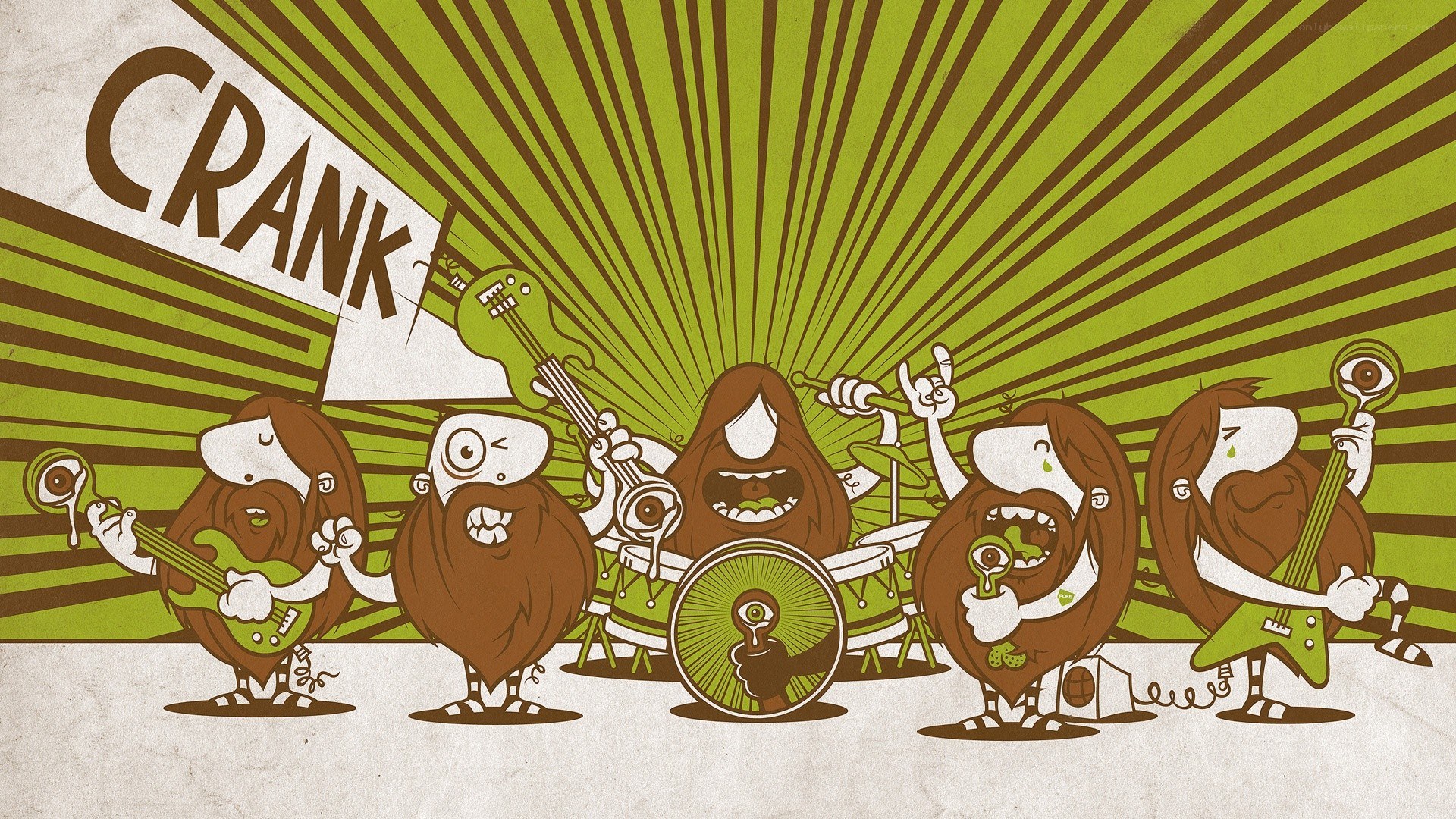 Crank band illustration