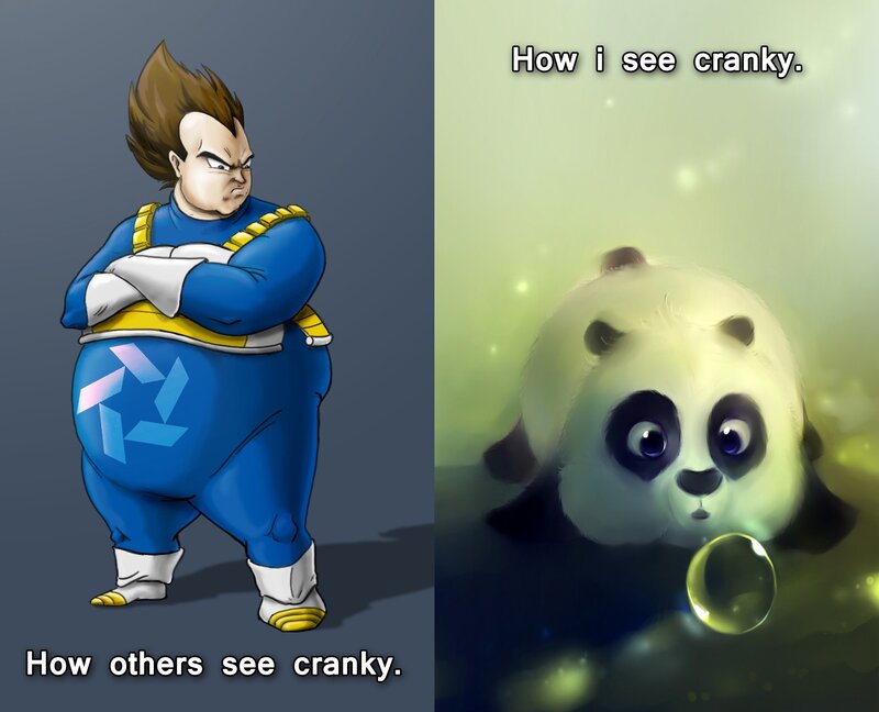 Cranky meme comparison
