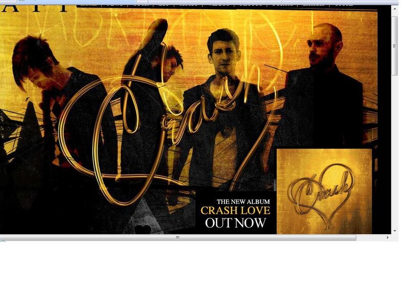 Crash album promotion