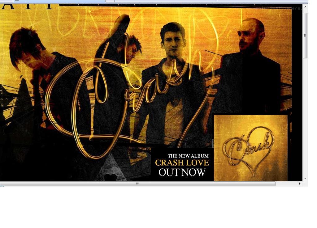 Crash album promotion