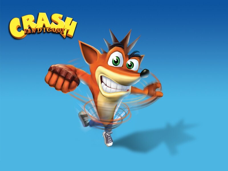 Crash Bandicoot character art