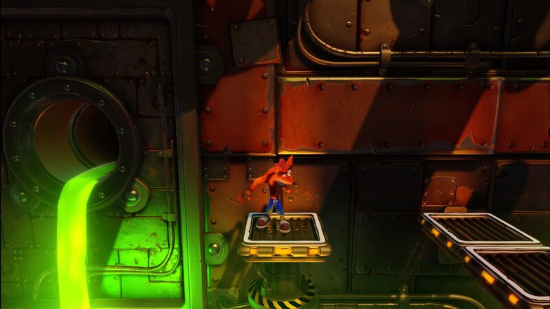 Crash Bandicoot in Factory