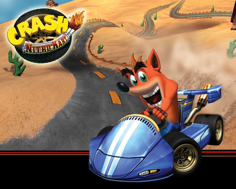 Crash Bandicoot in Kart