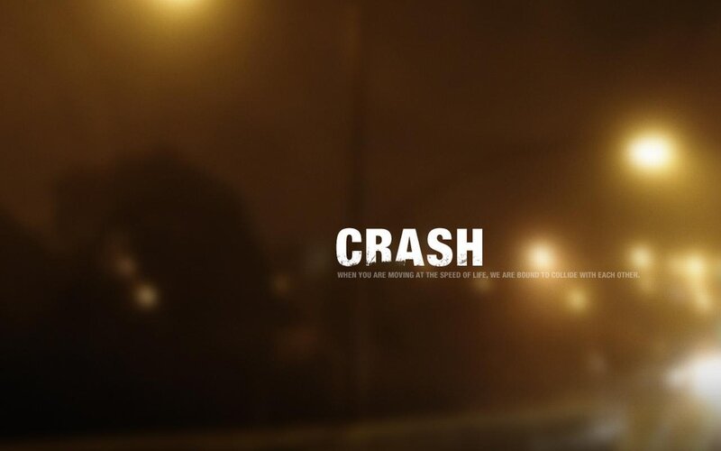 Crash movie title card