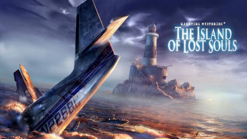 Crashed Airplane and Lighthouse