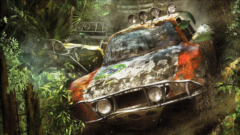 Crashed Off-road Vehicle — Green