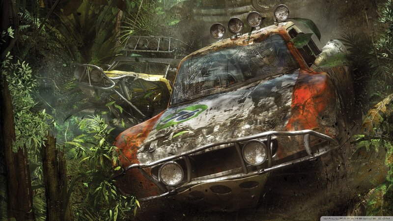 Crashed Off-road Vehicle