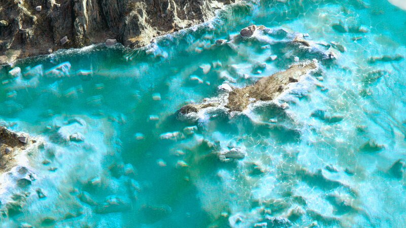 Crashing Waves on Rocks
