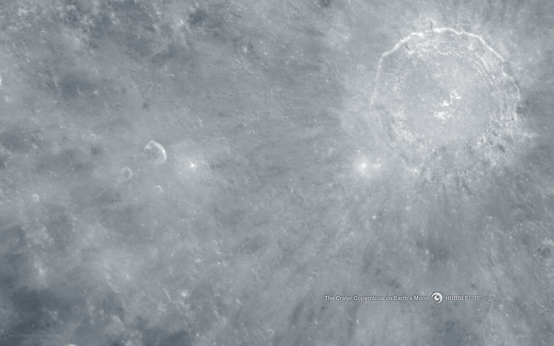 Crater Copernicus on the Moon