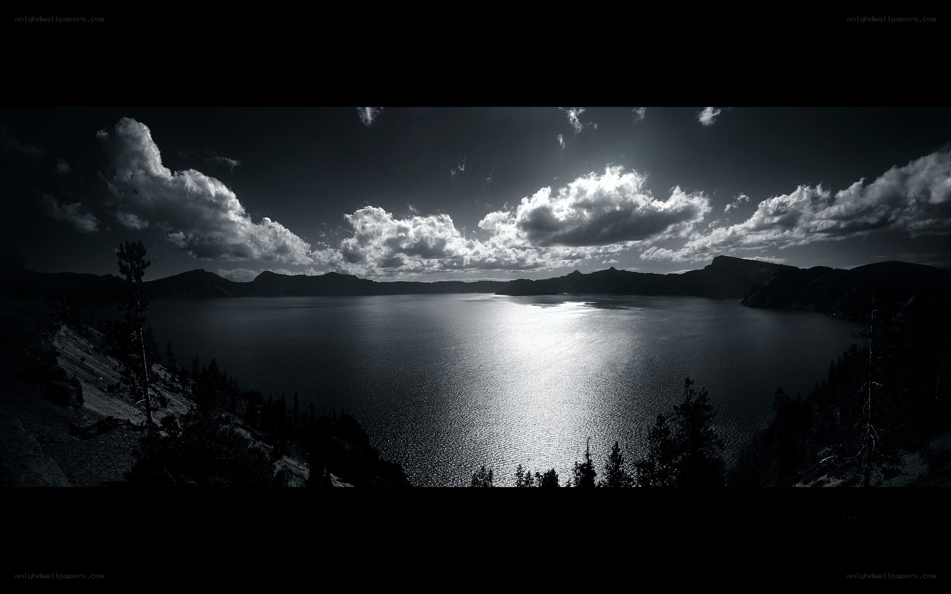 Crater Lake at Sunset