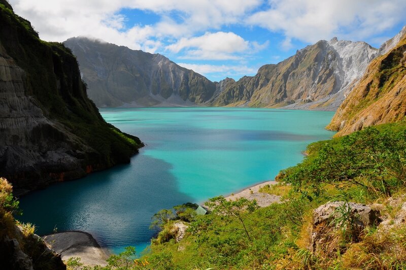 Crater Lake in Mountains
