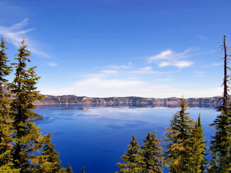 Crater Lake in Oregon