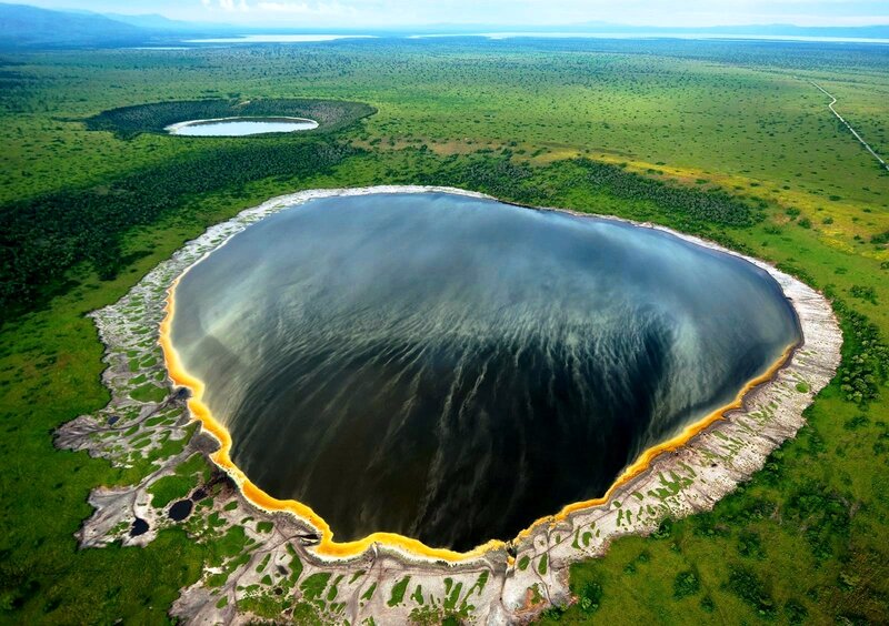 Crater Lake in Savanna