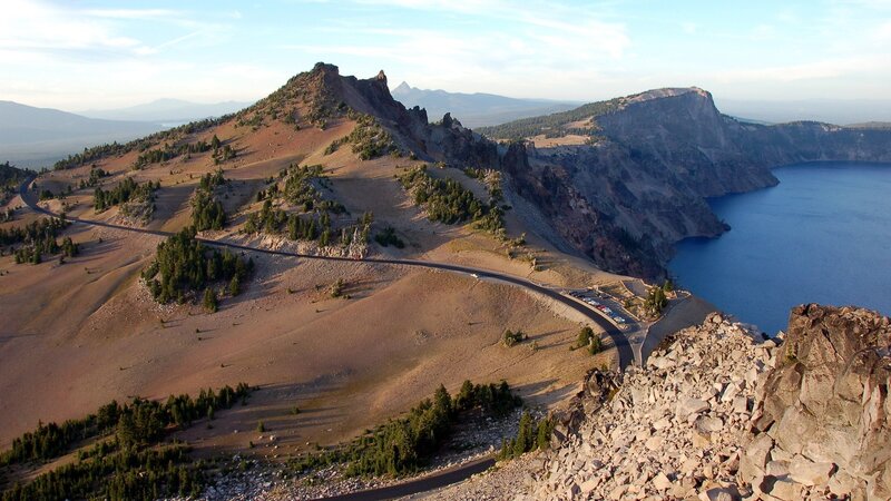 Crater Lake National Park view