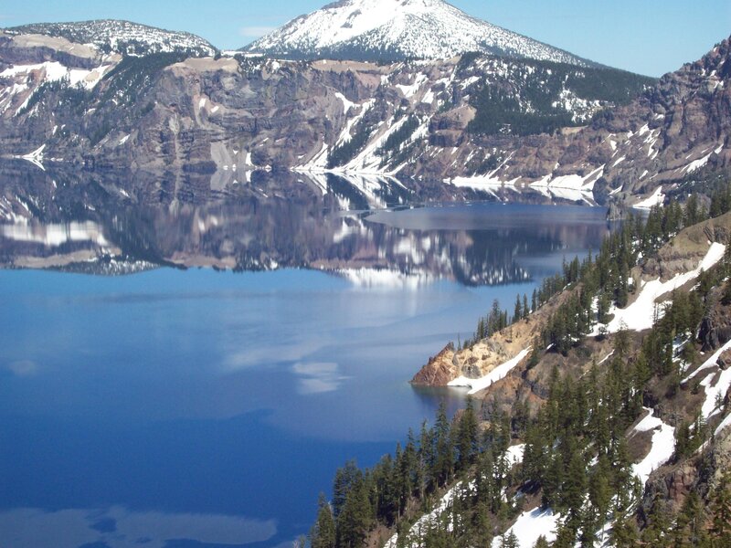 Crater Lake reflection