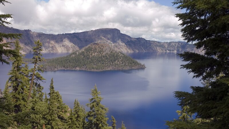 Crater Lake with Wizard Island