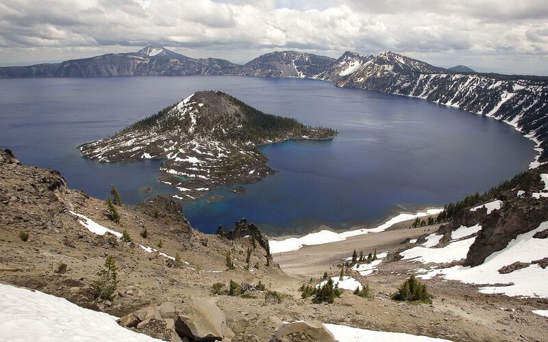 Crater Lake with Wizard Island