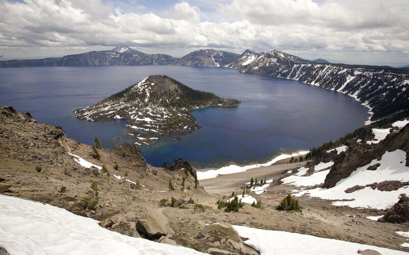 Crater Lake with Wizard Island