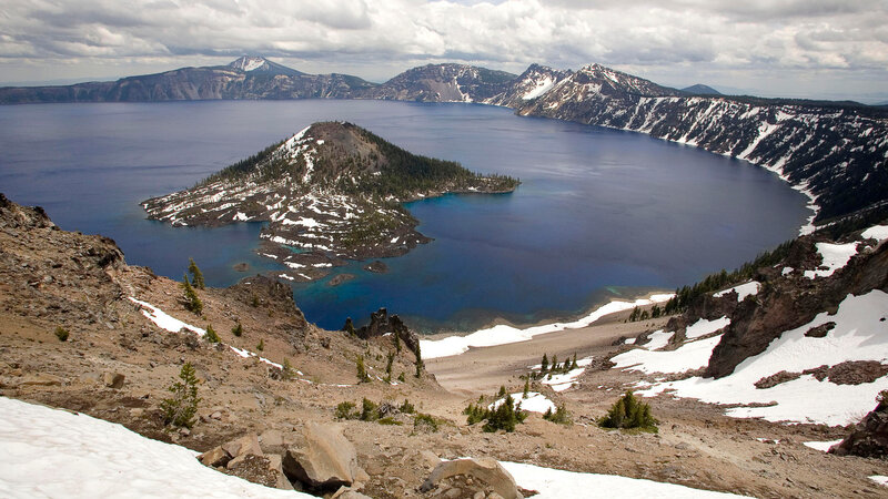 Crater Lake with Wizard Island
