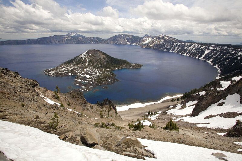 Crater Lake with Wizard Island