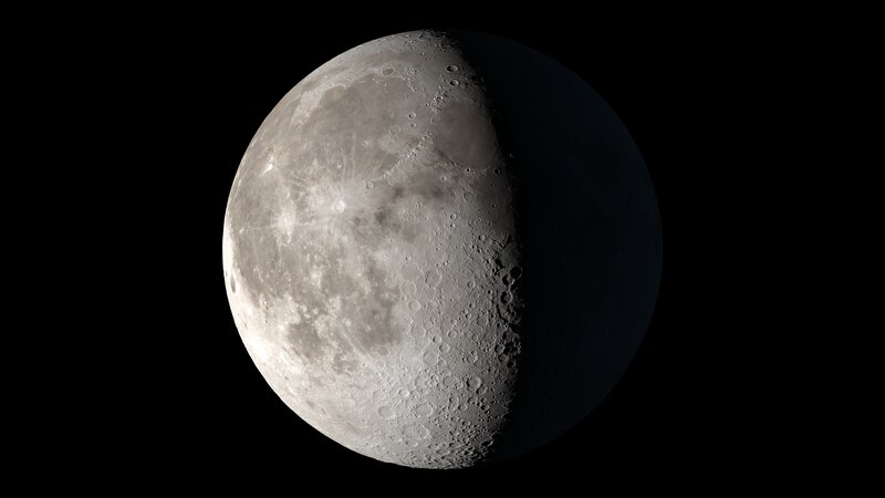 Cratered Moon Surface — Gray, Dramatic, Night, Photograph, Craters, Shadow