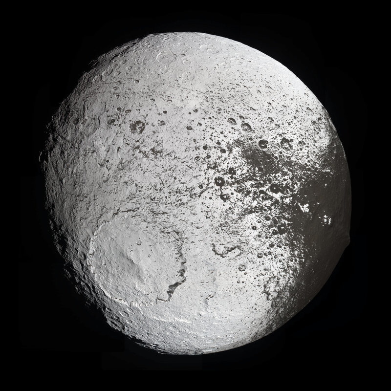 Cratered Moon Surface — Gray, Dramatic, Photograph, Space
