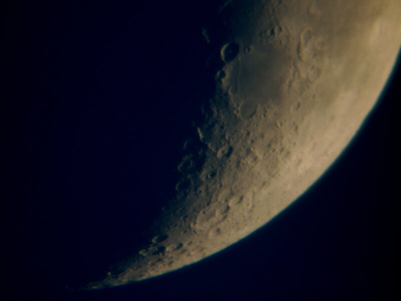 Cratered Moon Surface — Gray