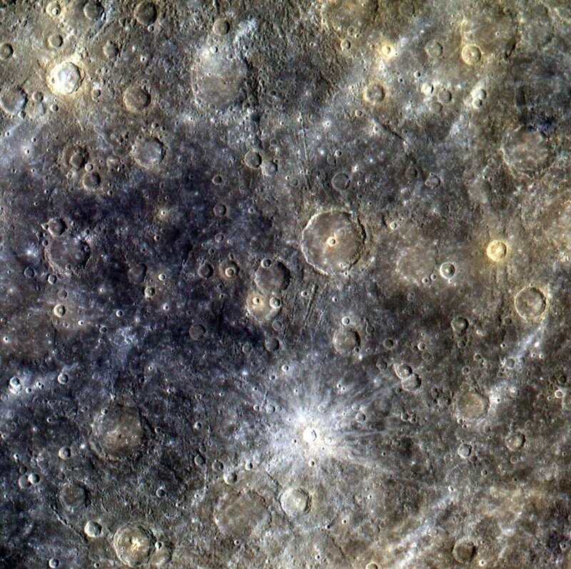 Cratered Planetary Surface — Gray, Desolate, Photograph, Craters
